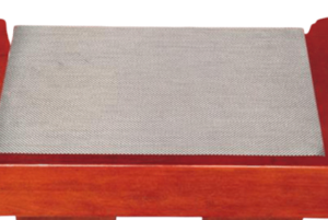 Silver Woven Vinyl Placemat (17″ X 12″) rental Chicago, IL