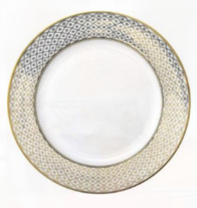 Marcella Gold Dinneware rental Austin, TX