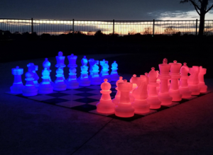 GIANT LED CHESS SET rental San Diego, CA