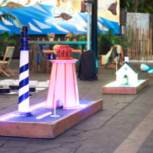 GOLF LED MINIATURE HOLE rental San Diego, CA