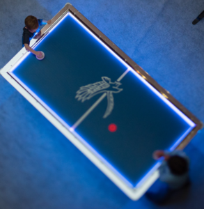 AIR HOCKEY TABLE MIRRORED w/LED LIGHTS rental San Diego, CA