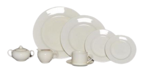 Rimmed Ivory Collection rental Chicago, IL