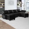 SOFA 4 PIECE BLACK LEATHER rental in San Diego, CA