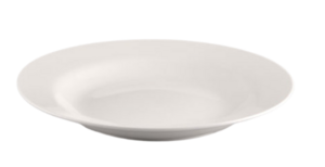 White Rimmed Pasta Bowl rental Chicago, IL