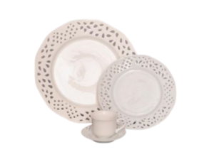 White Cutout Lace Collection rental Chicago, IL