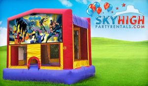 13 x 13 Batman Bounce House Moonwalk rental Austin, TX