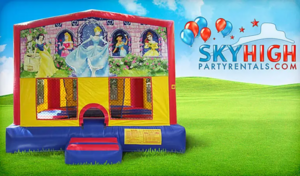 15 x 15 Disney Princess Bounce House rental Austin, TX