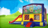 3in1 Spongebob Bounce House Wet or Dry Slide rental in Austin, TX