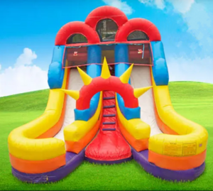 16ft Jr. Double (Dry or Wet/Water Slide) rental Austin, TX