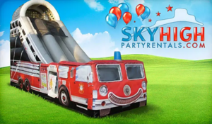 Fire Truck Slide rental Austin, TX