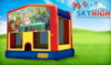 13 x 13 Happy Birthday Animal Bounce House rental in Austin, TX