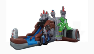 Knights & Dragons Castle Slide Combo rental Austin, TX