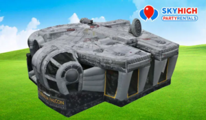 Star Wars Millennium Falcon Bounce House Combo rental Austin, TX