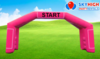 Pink Inflatable Race Track Arch rental in Austin, TX