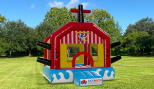 Pirates Adventure Galley Bounce House Moonwalk rental Austin, TX