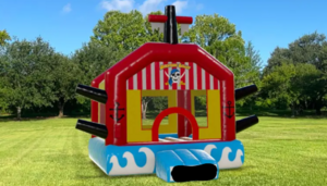 Pirates Adventure Galley Bounce House Moonwalk rental Austin, TX