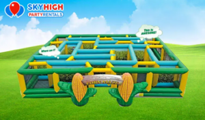 Extreme Inflatable Big Corn Maze rental Austin, TX