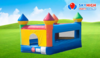 Multi Color Tiny Castle Bounce House rental in Austin, TX