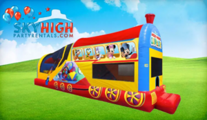 Mickey's Choo Choo Express w/ (Wet or Dry Slide) rental Austin, TX