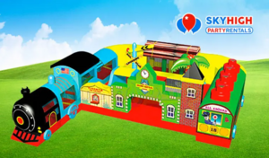 Fun Express Train Obstacle Course rental Austin, TX