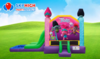 Trolls EZ Bounce House Combo W Slide rental in Austin, TX