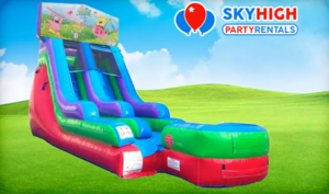 15ft Spongebob Retro Wet/Dry Slide rental Austin, TX