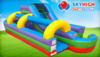 34ft Retro Combo Slip N Water Slide rental in Austin, TX