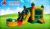 2-Lane Fiesta Bounce House W Slide rental in Austin, TX