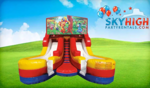 16ft Winnie the Pooh Water Slide rental Austin, TX