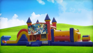 50ft Batman Obstacle w/ Wet or Dry Slide rental Austin, TX