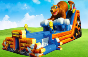Bear Camp Double Lane Wet/Dry Slide rental Austin, TX