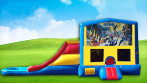 3in1 Batman Obstacle w/ Wet or Dry Slide rental Austin, TX