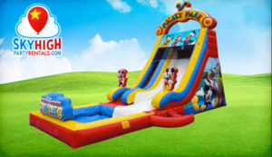 Mickey Mouse Slide with Pool rental Austin, TX