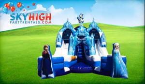 Frozen Double (Dry or Wet/Water Slide) rental Austin, TX
