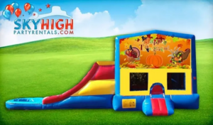 3in1 Thanksgiving Bouncer w Slide rental Austin, TX