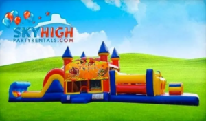 50ft Thanksgiving Obstacle Course rental Austin, TX