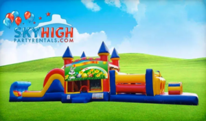 50ft Easter Obstacle w/ Wet or Dry Slide rental Austin, TX