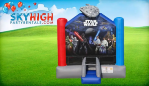 15 x 15 Star Wars Bounce House rental Austin, TX