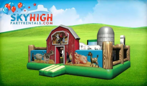 Farmyard Toddler Obstacle rental Austin, TX