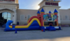 3in1 Halloween Bounce House Moonwalk w/ Slide rental in Austin, TX