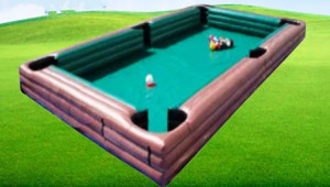 Giant Billiard Pool Table Soccer rental Austin, TX