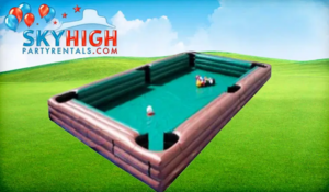 Giant Billiard Pool Table Soccer rental Austin, TX
