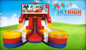 16ft Double Lane Christmas Slide rental Austin, TX