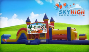 50ft Christmas Obstacle Course rental Austin, TX