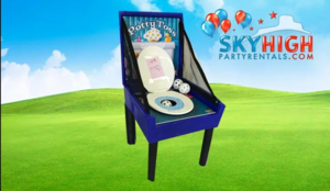 Potty Toss Carnival Game rental Austin, TX