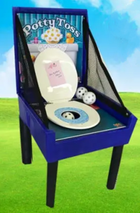 Potty Toss Carnival Game rental Austin, TX