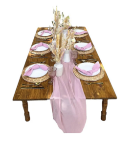 Low Boho Table rental Miami-Ft. Lauderdale, FL