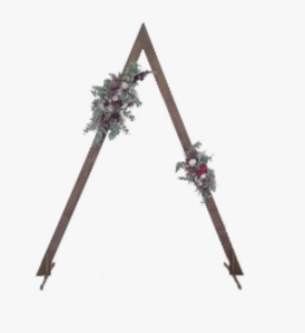 Wooden Triangle Arch rental Miami-Ft. Lauderdale, FL