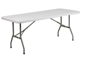 6' Plastic Rectangular Table rental Miami-Ft. Lauderdale, FL