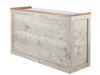 Barn Wood Bar (6' X 42" X 24") rental in New York, NY